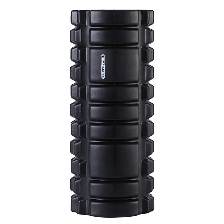 HolaHatha High Density Hollow EVA Foam Roller for Muscle Massage